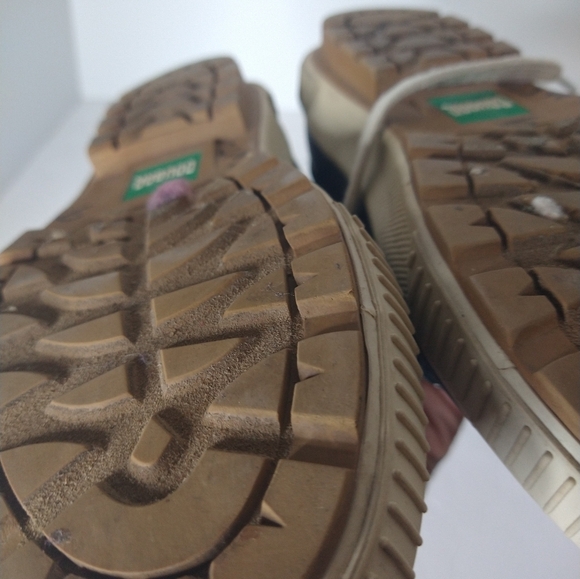 Cougar Dash Duck Black Rain Shoe Boots Womens Size 7 Lace Up Waterproof Rubber - Picture 4 of 6